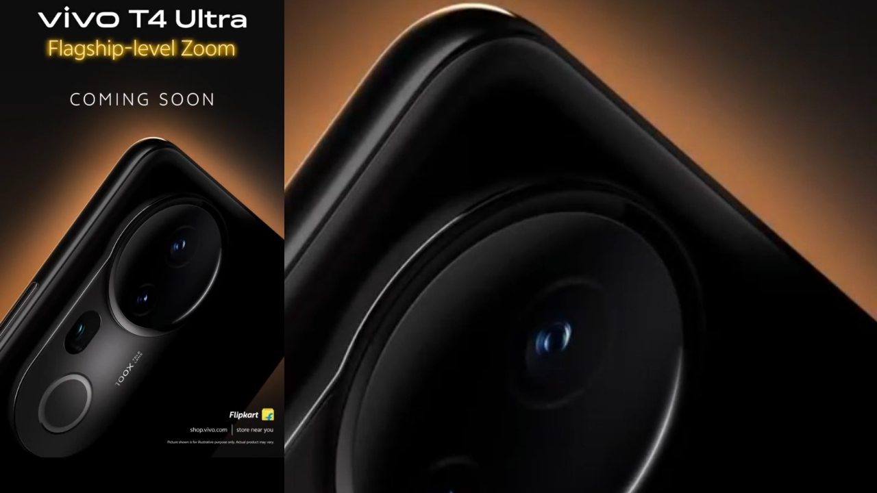 Coming Soon : Vivo T4 Ultra with periscope telephoto camera and 100X zoom