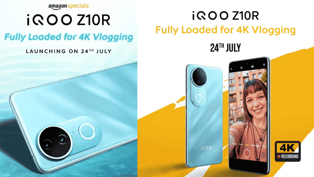 iQOO Z10R Launching on July 24: Complete Specs, Features, and Highlights