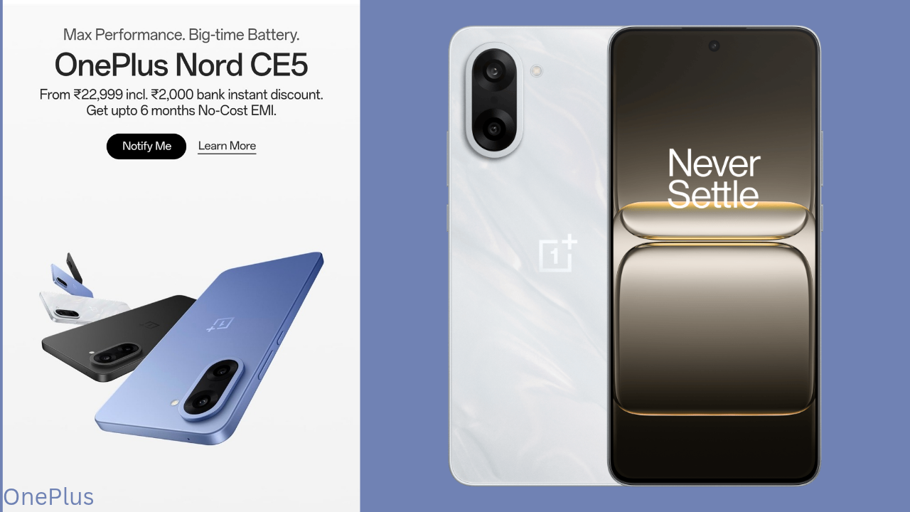 OnePlus Nord CE5 launched in India: Open Sale Begins July 12