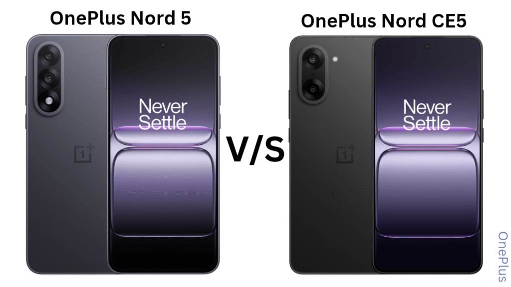 OnePlus Nord 5 VS OnePlus Nord CE5