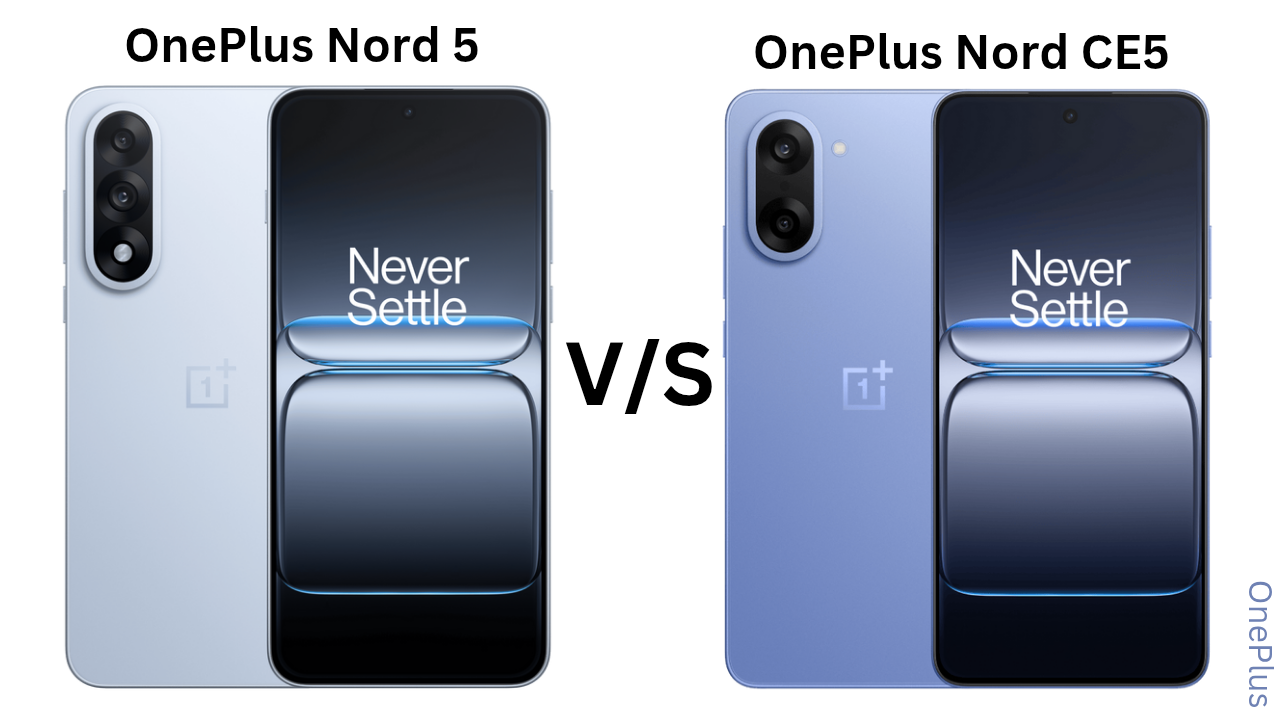OnePlus Nord 5 VS OnePlus Nord CE5