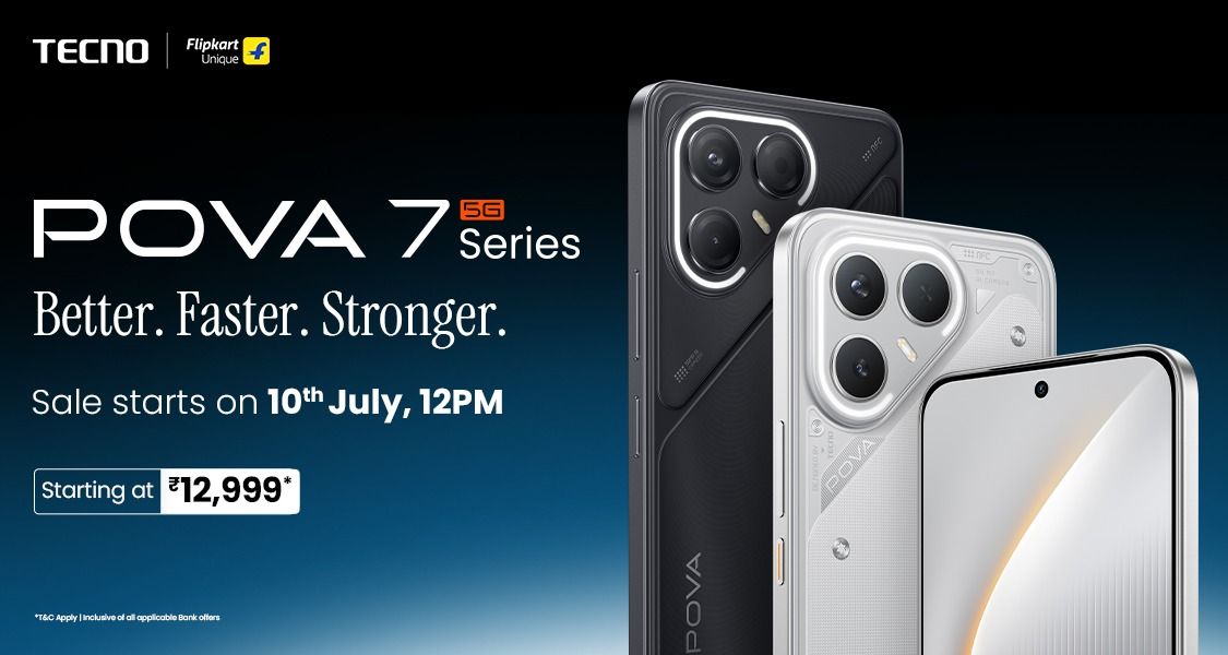 Tecno Pova 7 5G and tecno Pova 7 Pro 5G Launched in India