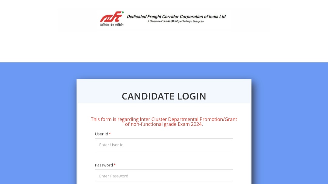 DFCCIL Admit Card 2025 to Be Released on July 7