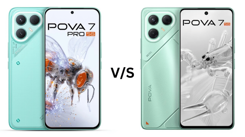 Tecno Pova 7 5G vs Tecno Pova 7 Pro 5G