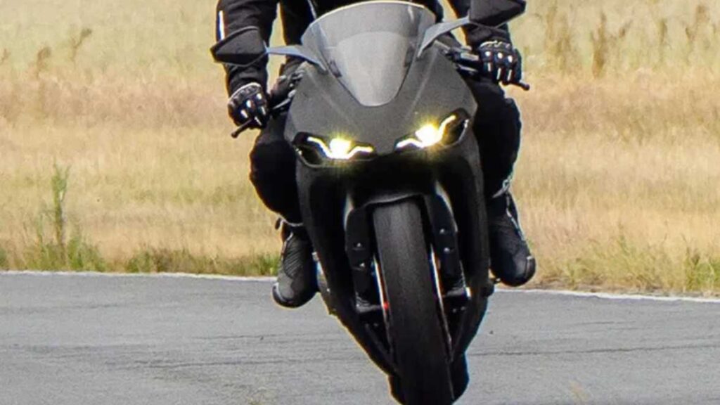 Norton V4 motorcycle first look under TVS